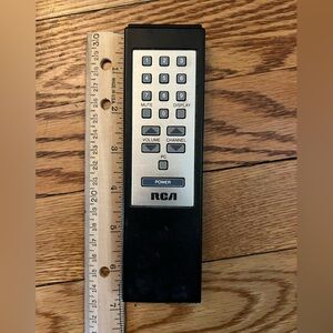 Retro RCA Black Remote Control